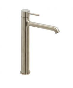 Vita Vessel Basin Mixer - Brushed Nickel